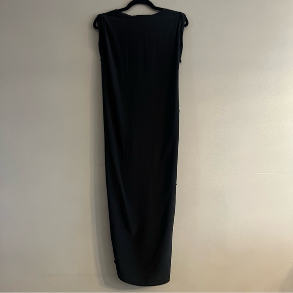 ALLSAINTS Riviera Leo Dress Animal Print Knotted Asymmetrical Sleeveless Grunge - Picture 8 of 15